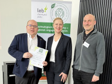 Bj�rn Flick von W�ller Helfen zum Nachhaltigkeitsbotschafter ernannt