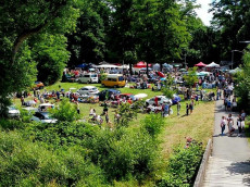 Zw�lfter Inselmarkt auf der Wiedinsel: Flohmarkt, Schallplattenb�rse und neue kulinarische Highlights
