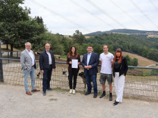 F�rderung f�r neues Wildtiergehege im Wildpark Westerwald: Der Europ�ische Nerz zieht in Gackenbach ein