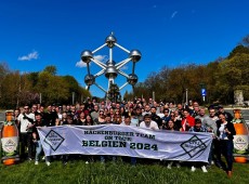 Team der Westerwald-Brauerei Hachenburg erkundet Biernation Belgien