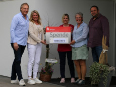 Feiern f�r den guten Zweck: 6.000 Euro f�r Dernbacher Hospiz St. Thomas gesammelt