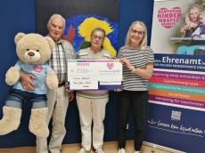 Grozgige Spenden fr Kinderhospizdienste in Hachenburg