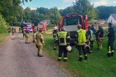 Zwei Br�nde in kurzem Abstand: L�scheinheit Steinebach und weitere Kr�fte im Einsatz