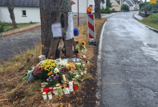 Nach t�dlichem Unfall in Hartenfels: Anwohner fordern Pr�fung der K 138