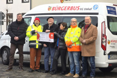 AWO-Spende unterst�tzt neuen B�rgerbus in Unkel � Mobilit�t f�r alle Generationen