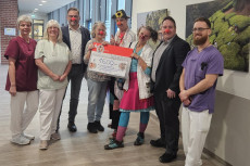 1.600 Euro f�r die Clowndoktoren am Limburger Krankenhaus
