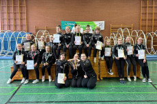 Erfolgreicher Wettkampftag f�r Rh�nradturnerinnen beim S�wag-Cup in Lahnstein