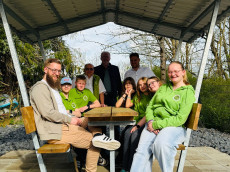 Neuer Verbandsb�rgermeister Marvin Kraus besucht W�ller Helfen und st�rkt Zusammenarbeit