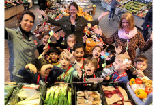 Kinder entdecken Supermarkt: Besuch im REWE in Neuwied