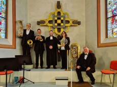 Spirit of Brass begeistert Besucher beim Jubil�um der Musikkirche