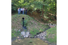 Regenr�ckhaltebecken am Fischbach sch�tzt Niedererbach besser vor Starkregen
