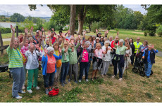 Erste-Hilfe-Fortbildung f�r Lions-Spaziergruppe in Neuwied