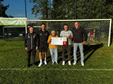 Sportwoche bringt 2.000 Euro ein: SG Hammerland spendet an Kinderkrebshilfe