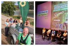 Plastikm�ll im Blick: Gr�ne verbinden Filmabend mit Rhine-Clean-Up