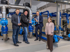 Trinkwasser im Westerwald: SGD-Nord-Pr�sident besucht Stollen Alexandria