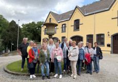 Landfrauen erkunden Schloss Arenfels in Bad H�nningen