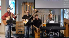 Musikalischer Gottesdienst in W�ller Platt im Kurpark Bad Marienberg