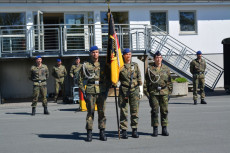 �ffentliches Gel�bnis der Rekruten in Bad Marienberg