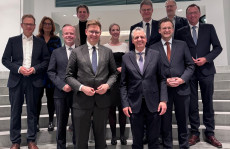MdB Harald Orthey im Austausch mit Kanzleramtsminister Torsten Frei