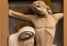 Besondere Andacht am Karfreitag in Kirchen (Sieg)