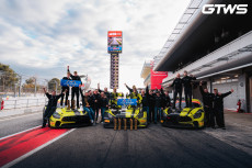 Enrico F�rderer gl�nzt beim Finale der GT Winter Series in Barcelona