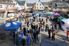 Hunderte Besucher erleben die "Wahltour" in Westerburg