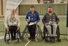 Jonas Keil erreicht Podestplatz bei den Ost Open Rollstuhltennismeisterschaften