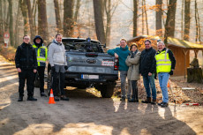 Laserdrohne kartiert zuk�nftigen Waldspielplatz am Fl�rchen bei Hillscheid
