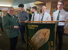 Tradition beim B�stjestag der St. Sebastianus Sch�tzenbruderschaft in Sch�nstein