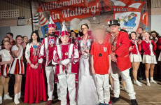 Ganze Familie �bernimmt das Zepter beim Malberger Karneval