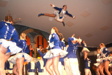 Grandiose Jubil�ums-Herrensitzung der "N�rrischen Ritter" in Herschbach