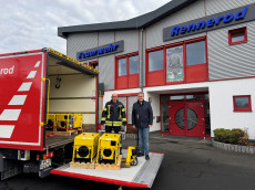 Verbandsgemeinde Rennerod strkt Notstromversorgung fr die Feuerwehr