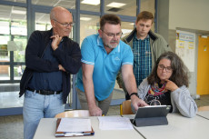 Neuwieder Schler gestalten den Radverkehr mit