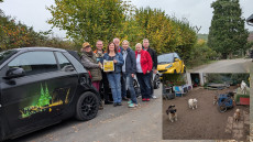 Smart-Fahrer spenden an Gnadenhof in Asbach