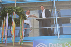 Richtfest für Erweiterungsbau bei der Data Center Group in Wallmenroth