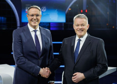 Politisches Kr�ftemessen in Mainz: Schweitzer vs. Schneider im TV-Duell
