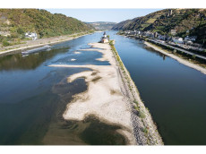 Zukunft des Rheins: Wie kann Niedrigwasser bew�ltigt werden?