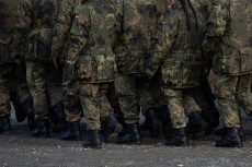 Proteste in Rheinland-Pfalz gegen die Wehrpflichtplne der Bundesregierung