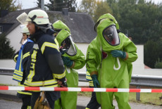 Erstmeldung: Gefahrstoffeinsatz im Bereich des Hochbeh�lters in Weitefeld