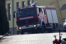 Feuerwehr rettet Rottweiler aus Abwasserschacht in Alsbach