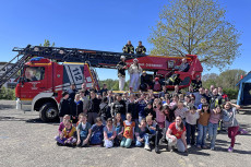 Feuerwehraktionstag an der Gutenberg-Schule begeistert Sch�ler
