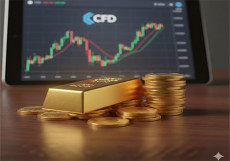 Gold als sicherer Hafen in volatilen Zeiten: Chancen und Risiken des CFD-Handels