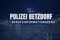 Berufsinformationsabend der Polizei Betzdorf f�r Schulabg�nger und Quereinsteiger