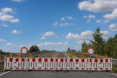 B�schungssch�den: Abfahrt bei Neuwied Richtung Bonn wird gesperrt