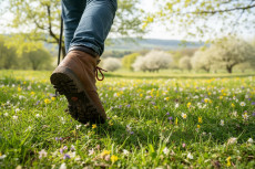 Gemeinsame Maiwanderung in Br�ckrachdorf