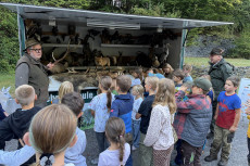 Ein Wochenende im Wald: Kinder entdecken die Natur