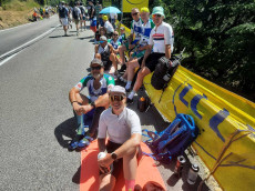 Equipe EuroDeK erlebt Tour de France hautnah