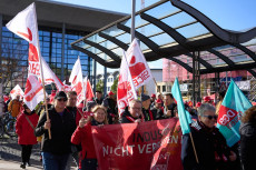 Protest in Koblenz: Hunderte gegen Sozialabbau auf den Stra�en