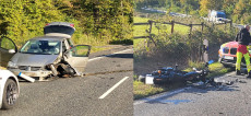 Eilmeldung: Motorradfahrer stirbt bei �berholman�ver auf der B8