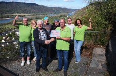 Woodstock 57 sammelt 1.500 Euro f�r Naturfreunde Leutesdorf